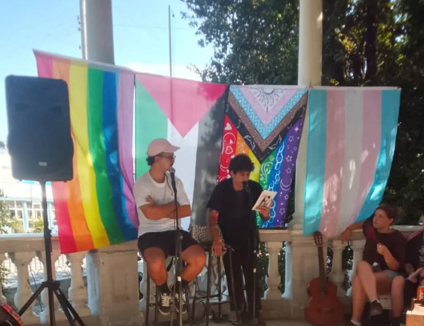 Un acto en La Habana de la izquierda independiente cubana.