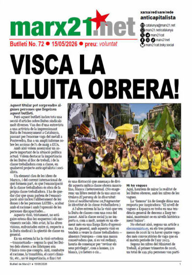 Portada del butlletí