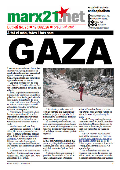 Portada del butlletí